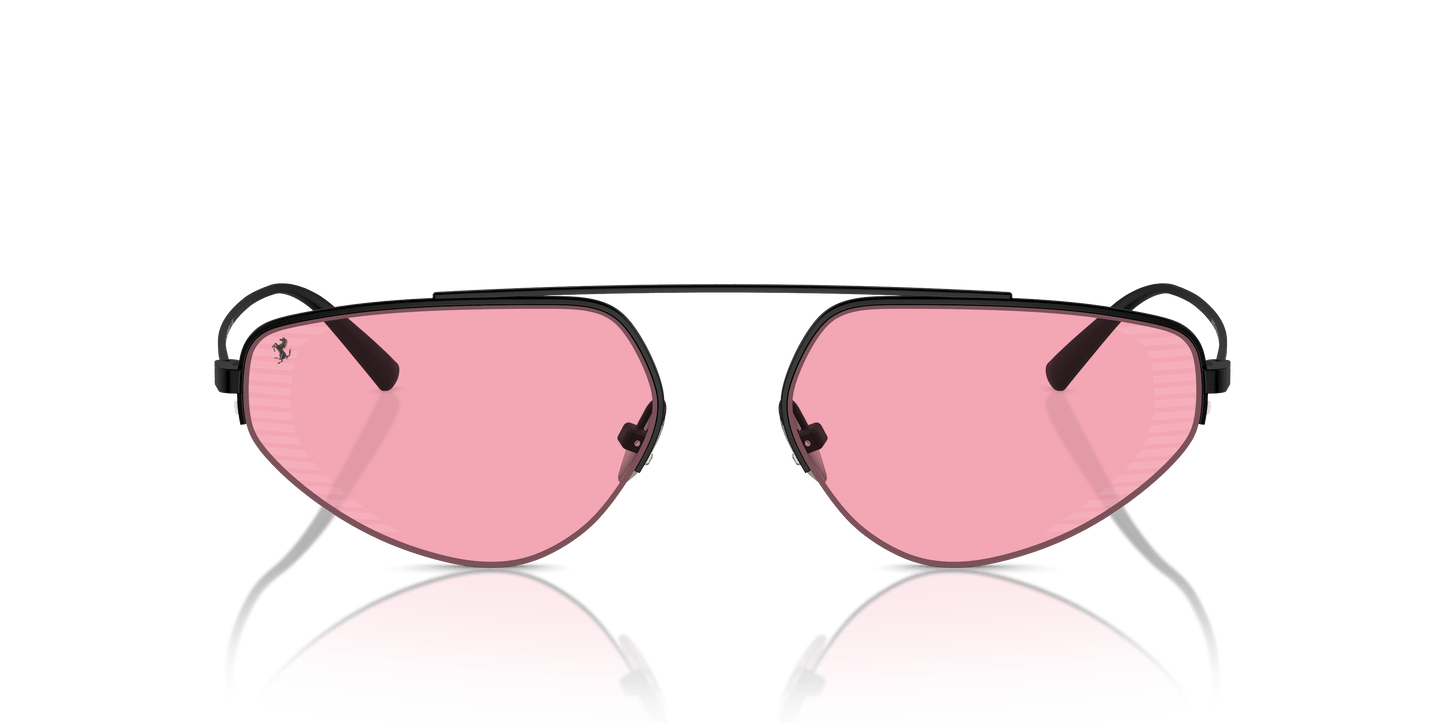 משקפי שמש פרארי מט שחור-ורוד | FERRARI FH1010TD Matte Black-Pink