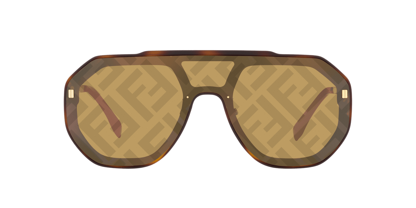 Fendi Tortoise-Brown Sunglasses | FENDI FE40006U Tortoise-Brown