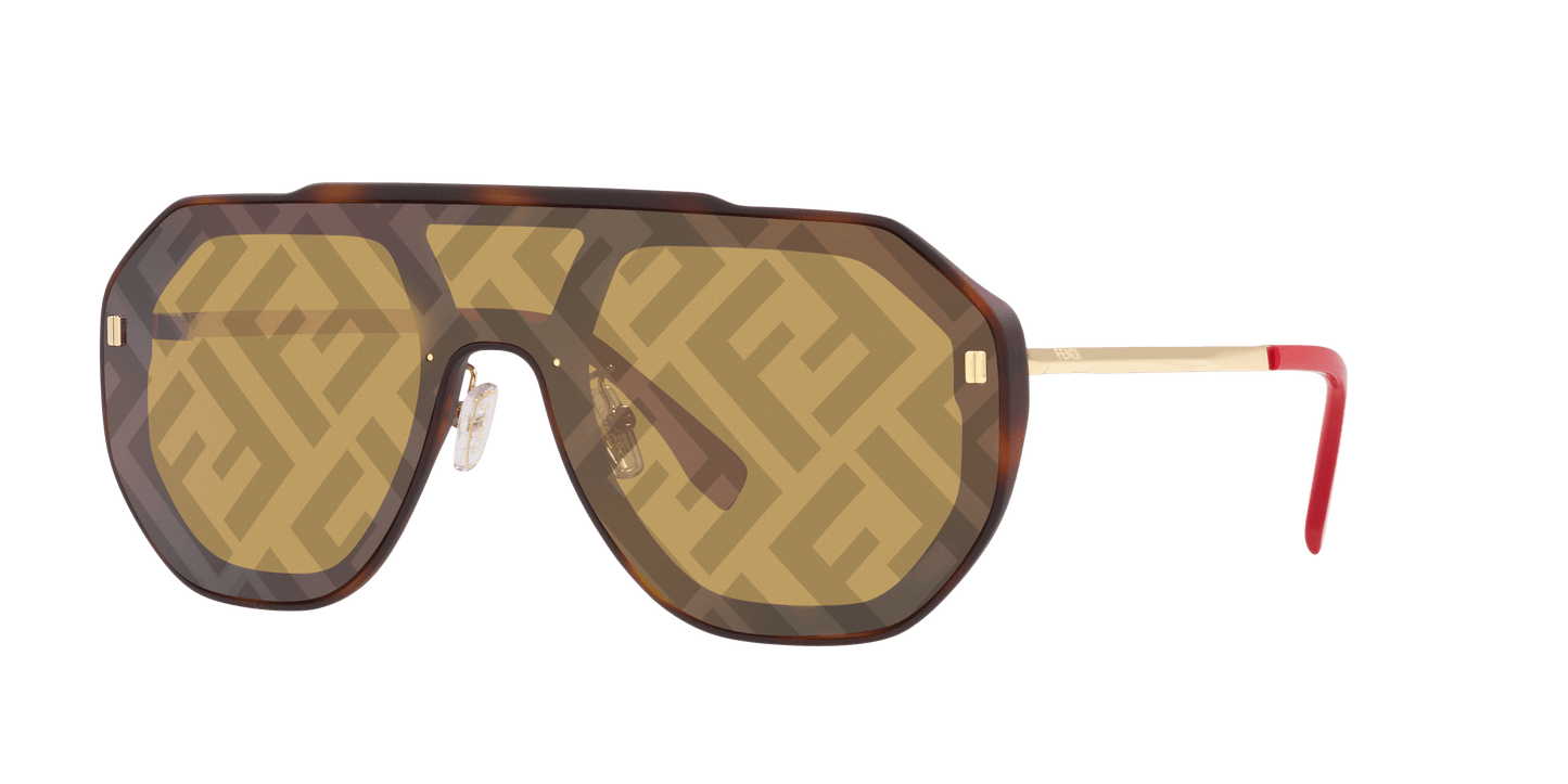 Fendi Tortoise-Brown Sunglasses | FENDI FE40006U Tortoise-Brown
