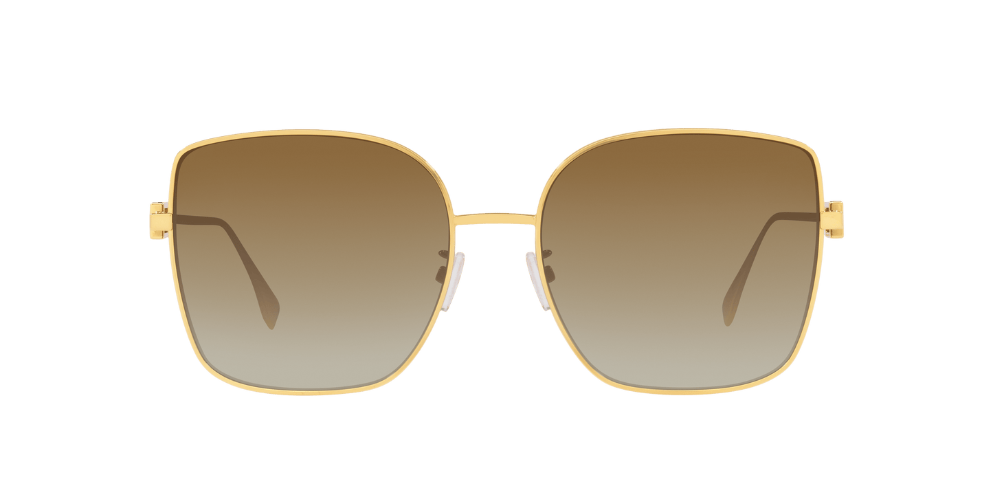 Fendi Gold Sunglasses | FENDI FE40013U Gold