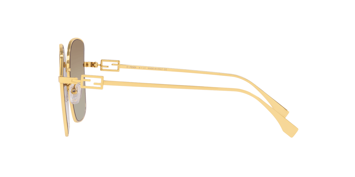 משקפי שמש פנדי זהב | FENDI FE40013U Gold