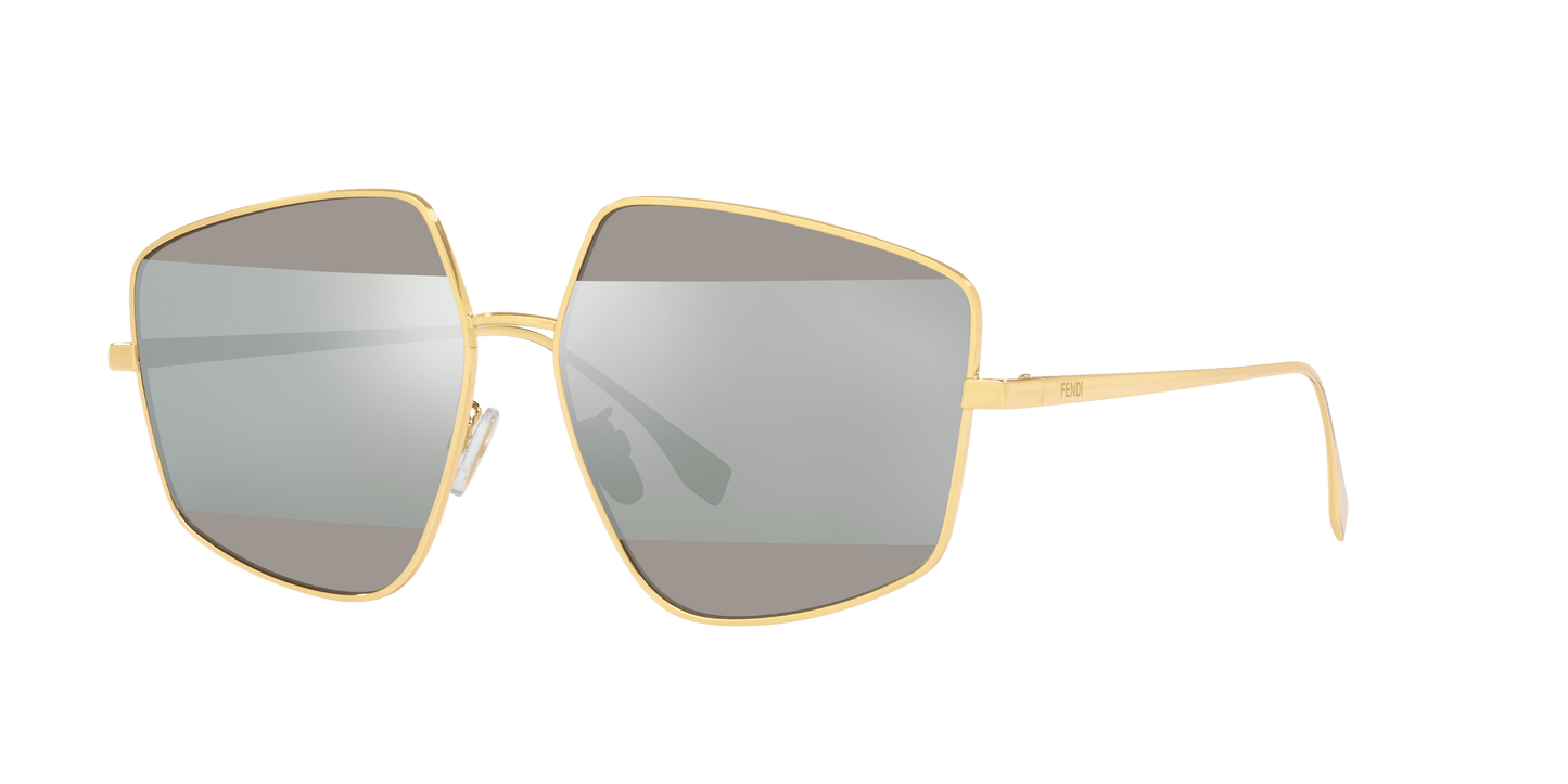 משקפי שמש של פנדי זהב-אפור | FENDI FE40016U Gold-Grey