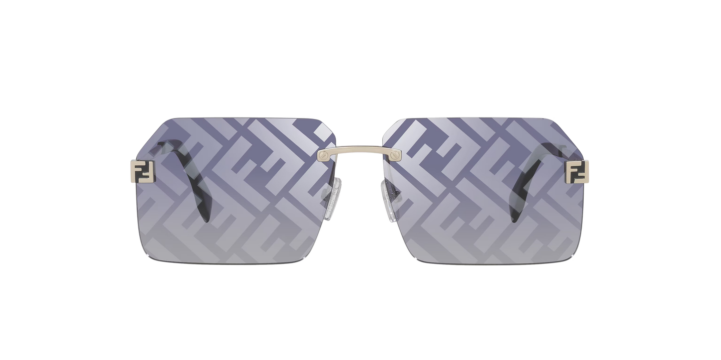 Fendi Sunglasses Grey-Grey | FENDI FE40043U Grey-Grey