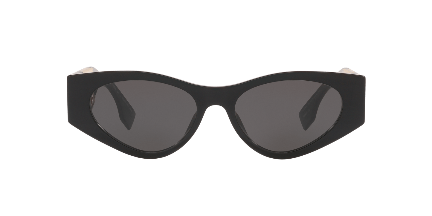 Fendi Sunglasses Black Shiny-Grey | FENDI FE40049I Black Shiny-Grey