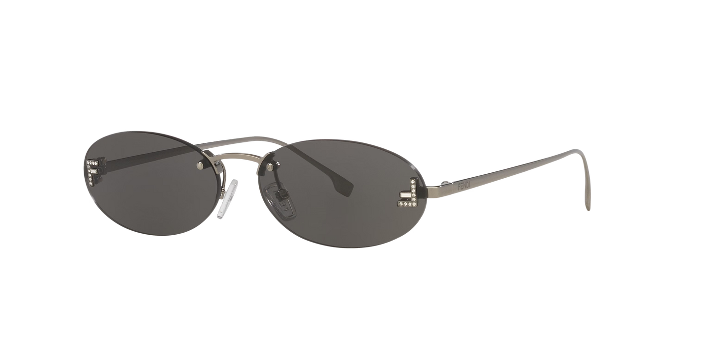 Fendi Sunglasses Grey-Grey | FENDI FE4075US Grey-Grey