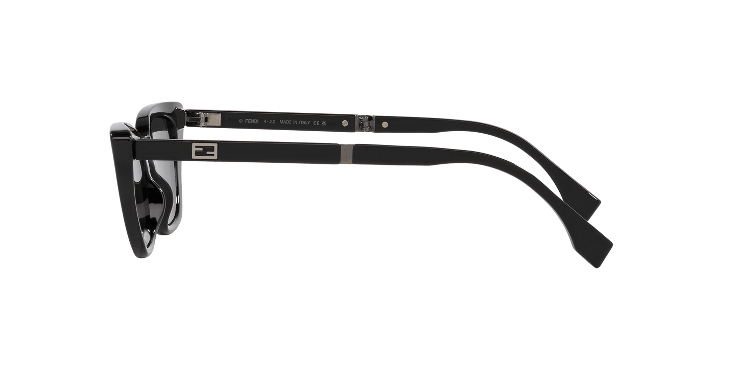 Fendi Sunglasses Black Shiny-Black | FENDI FE40089I Black Shiny-Black