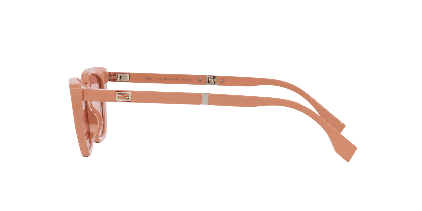 Fendi Sunglasses Pink Shiny-Pink | FENDI FE40089I Pink Shiny-Pink