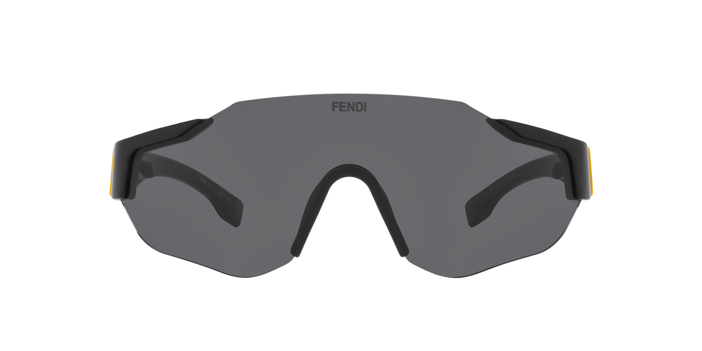 Fendi Sunglasses Black Shiny-Black | FENDI FE40088U-Y Black Shiny-Black
