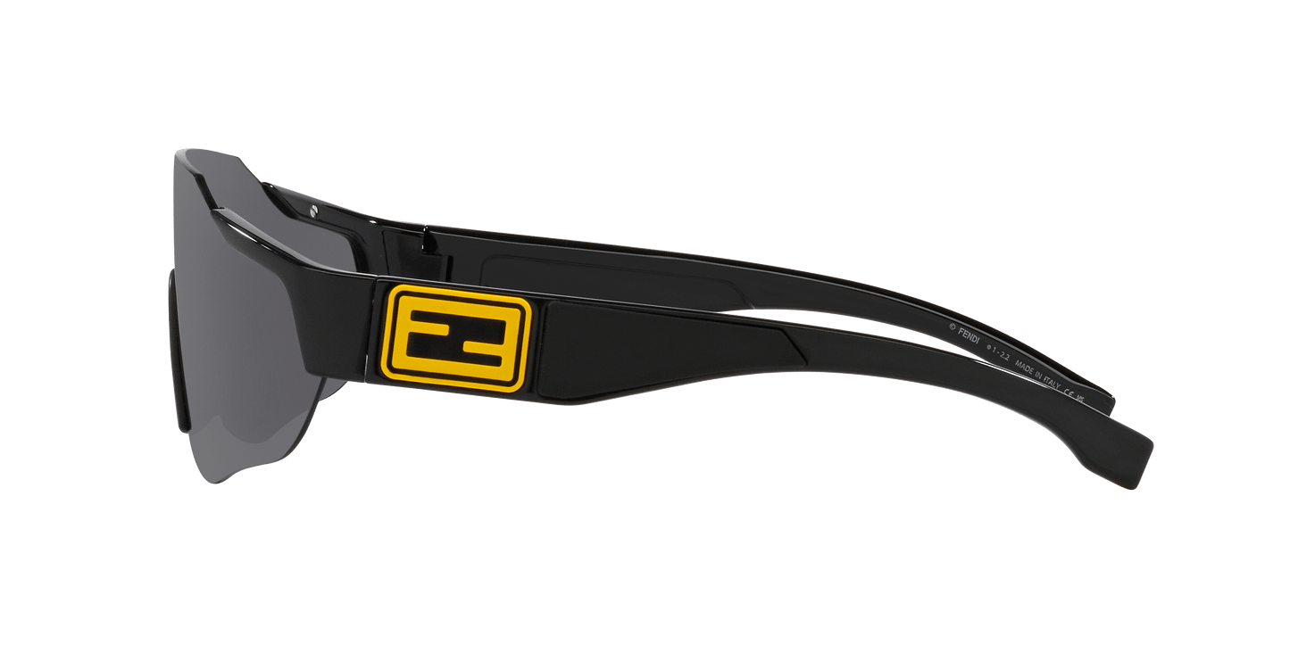 Fendi Sunglasses Black Shiny-Black | FENDI FE40088U-Y Black Shiny-Black