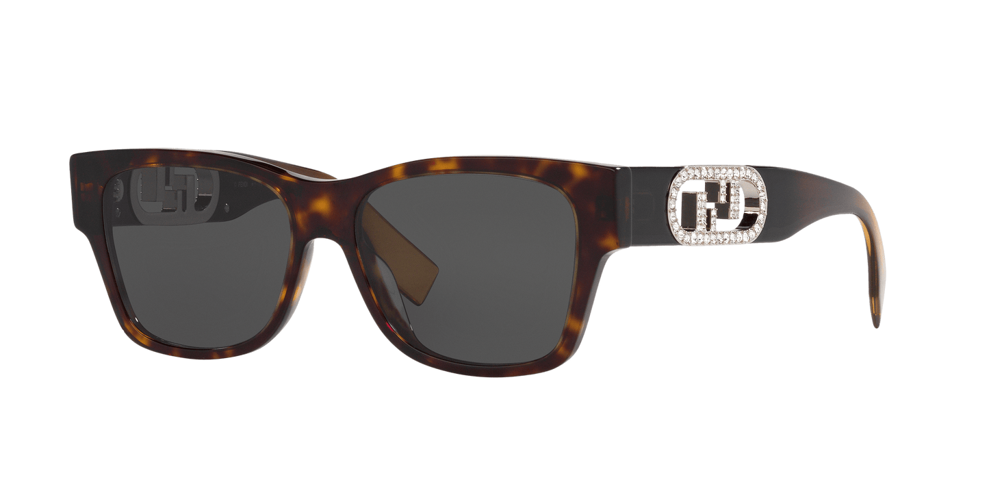 Fendi Sunglasses Tortoise Yellow-Blue | FENDI FE40081I Tortoise Yellow-Blue