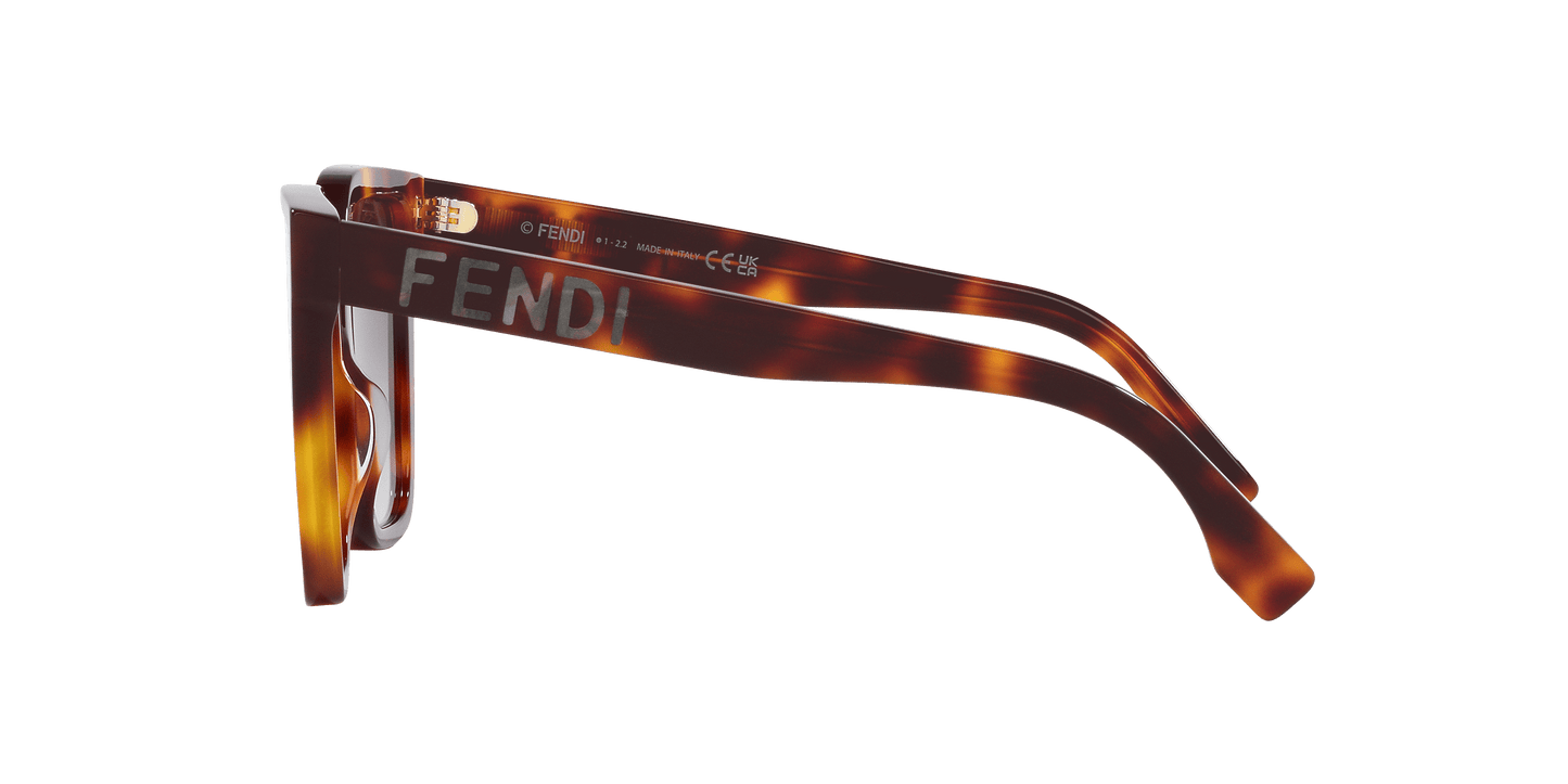 משקפי שמש פנדי צב צהוב-אפור | FENDI FE40086I Tortoise Yellow-Grey