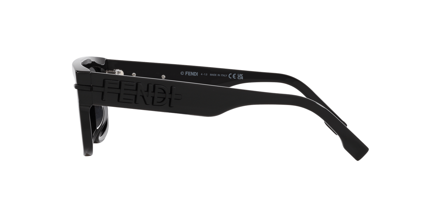 משקפי שמש של פנדי שחור-אפור | FENDI Fendigraphy Black-Grey