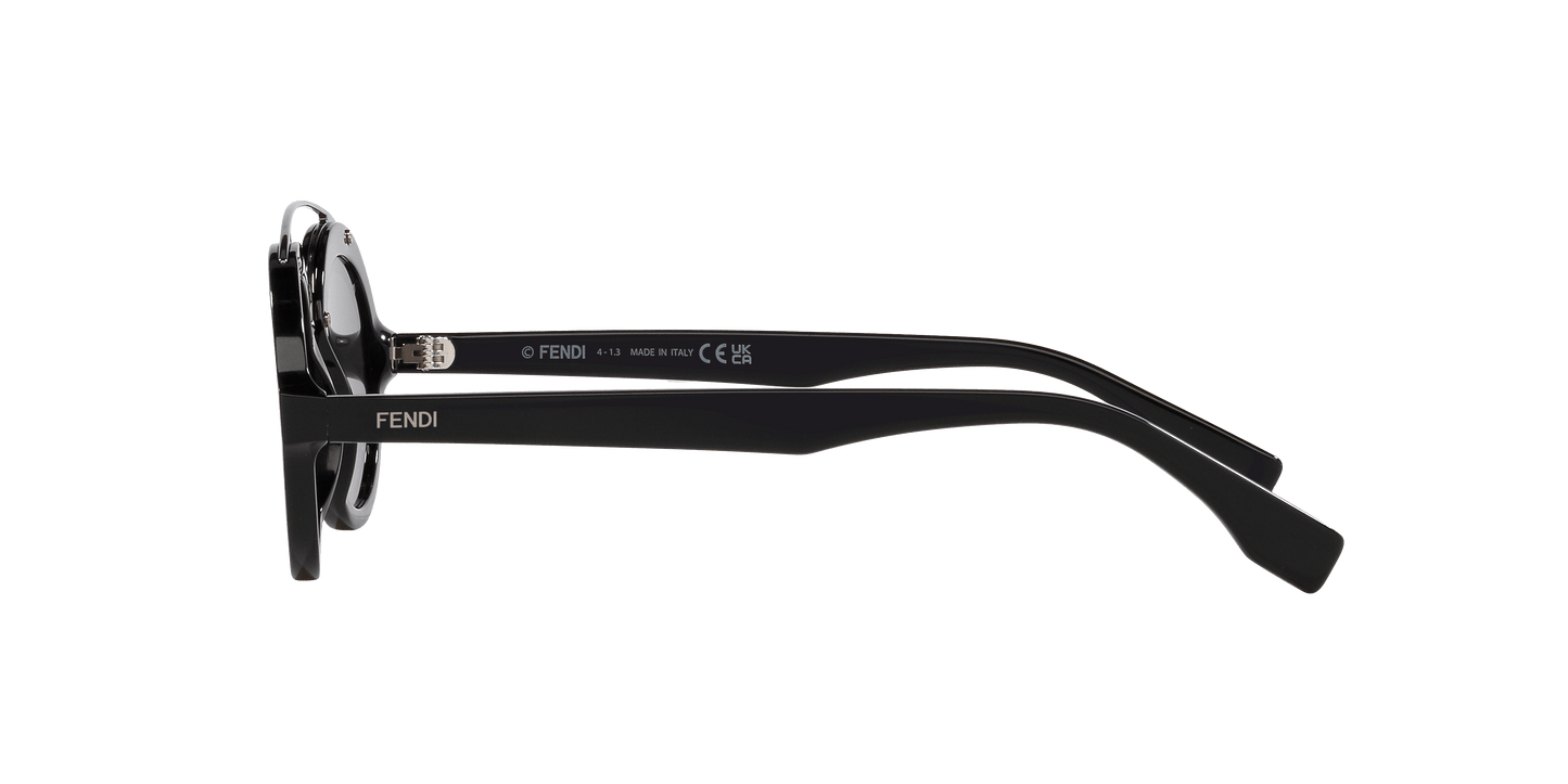 משקפי שמש של פנדי שחור-אפור | FENDI Ffaround Black-Grey