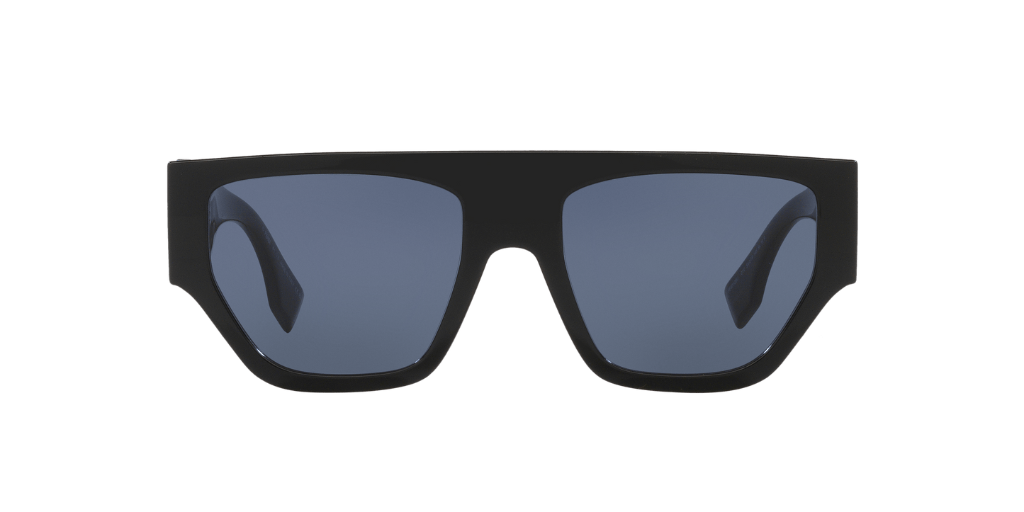 Fendi Sunglasses Black-Blue | FENDI O Lock FE40108U Black-Blue