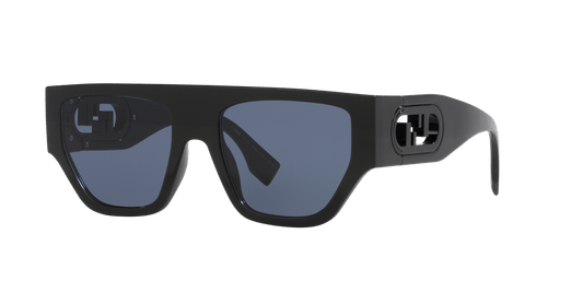 משקפי שמש של פנדי שחור-כחול | FENDI O Lock FE40108U Black-Blue