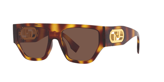 Fendi O Lock Sunglasses Tortoise Blonde-Brown | FENDI O Lock FE40108U Tortoise Blonde-Brown