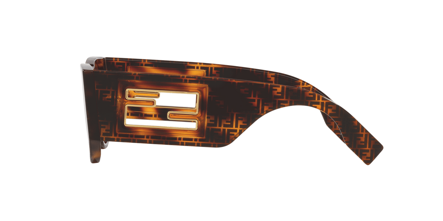 Fendi Tortoise-Brown Sunglasses | FENDI Baguette FE40109I Tortoise-Brown