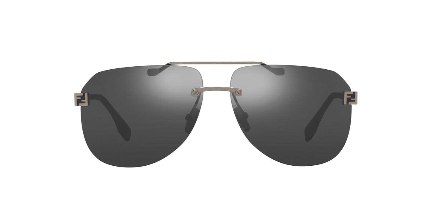 Fendi Sky Fe40115U Grey Light-Grey Sunglasses