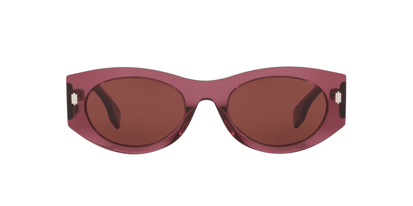 Fendi Roma Fe40125I Purple Shiny-Red Sunglasses