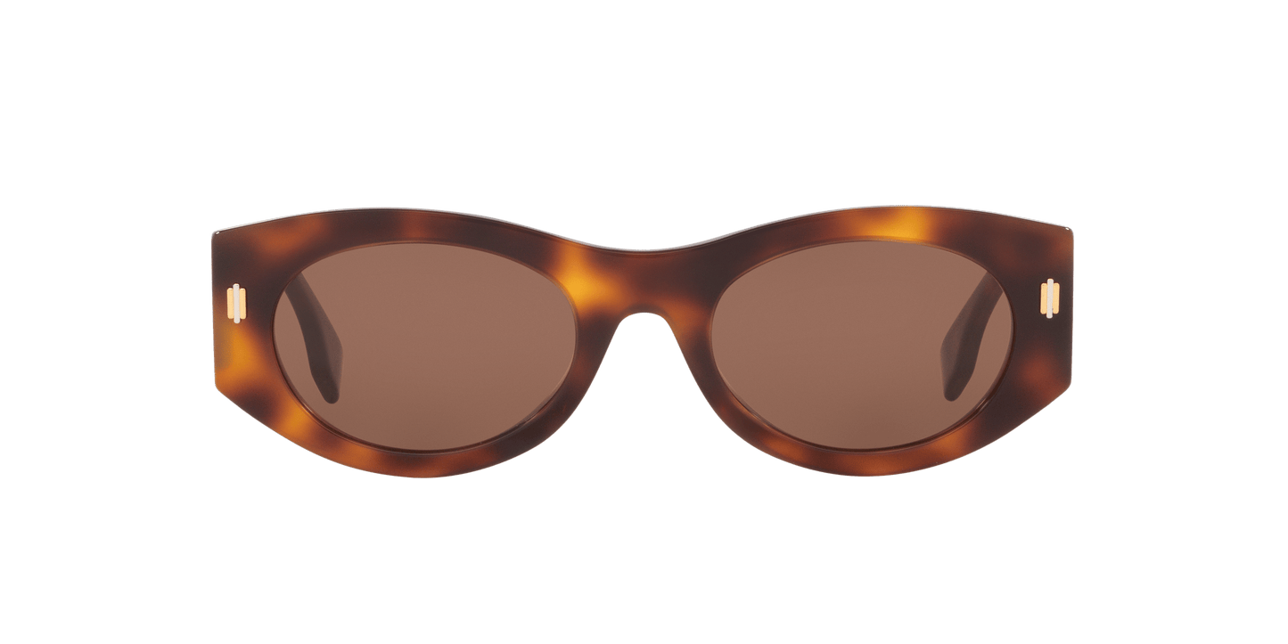 Fendi Roma Fe40125I Tortoise-Brown Sunglasses | FENDI Roma Fe40125I Tortoise-Brown