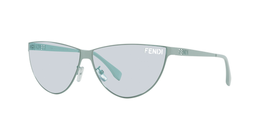 Fendi Blue-Blue Sunglasses | FENDI Fendi Cut Out FE40138U Blue-Blue
