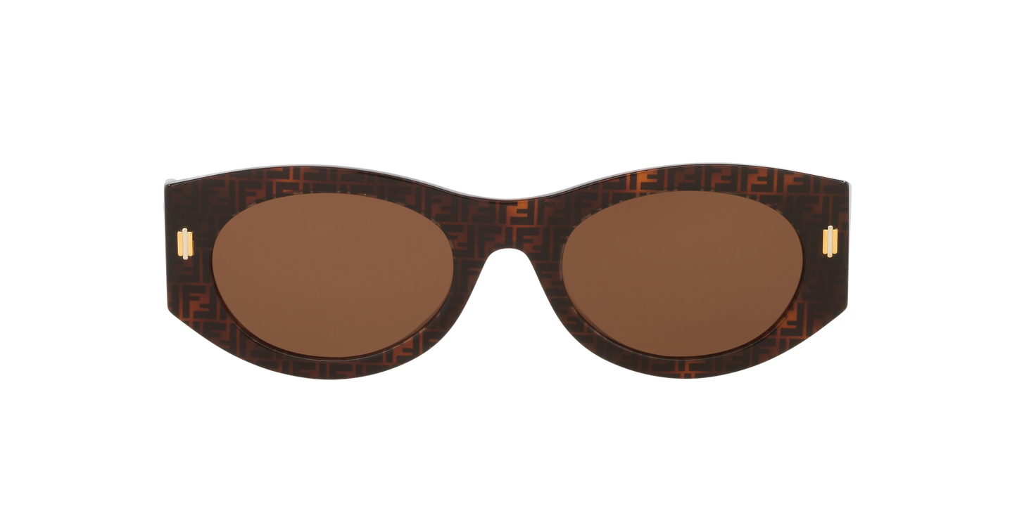 Fendi Tortoise-Brown Sunglasses | FENDI FE40125I Tortoise-Brown