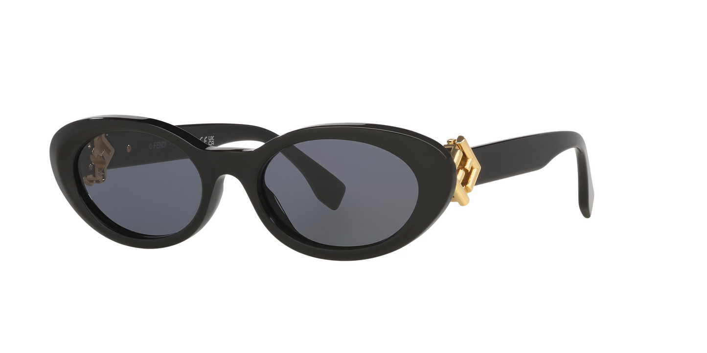 Fendi Sunglasses Black-Blue | FENDI FE40140U Black-Blue