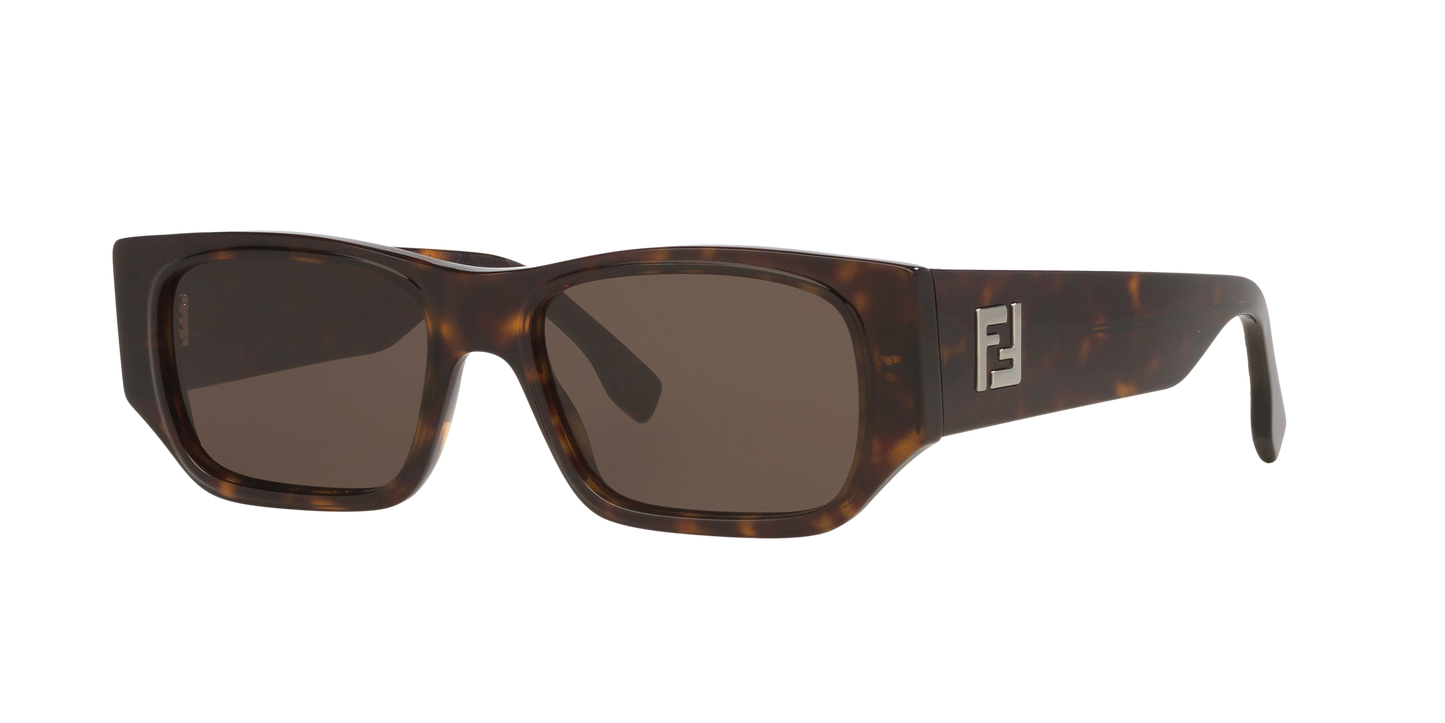 Fendi Tortoise-Brown Sunglasses | FENDI FE40144I Tortoise-Brown