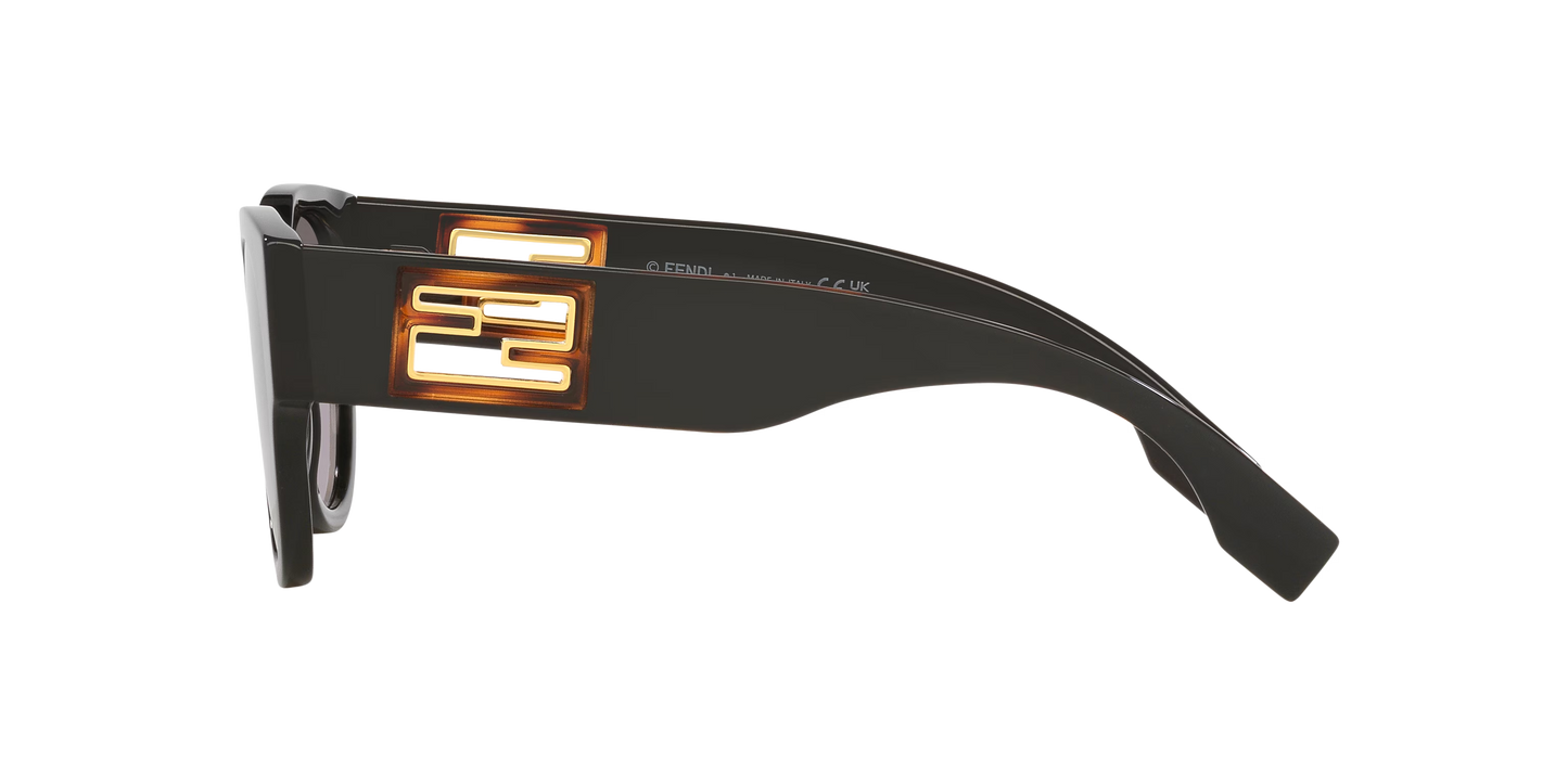 Fendi Sunglasses Black-Grey | FENDI FE40147I Black-Grey