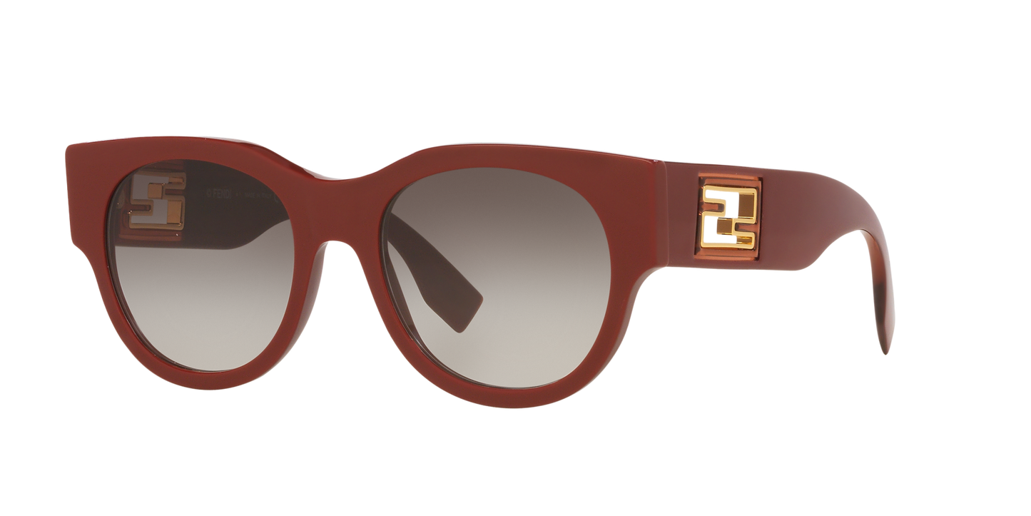 Fendi Red-Brown Sunglasses | FENDI FE40147I Red-Brown