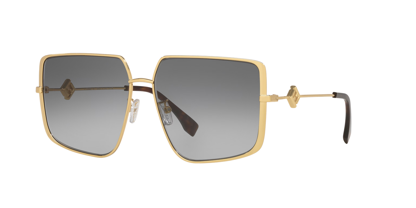 Fendi Gold-Grey Sunglasses | FENDI FE40148U Gold-Grey
