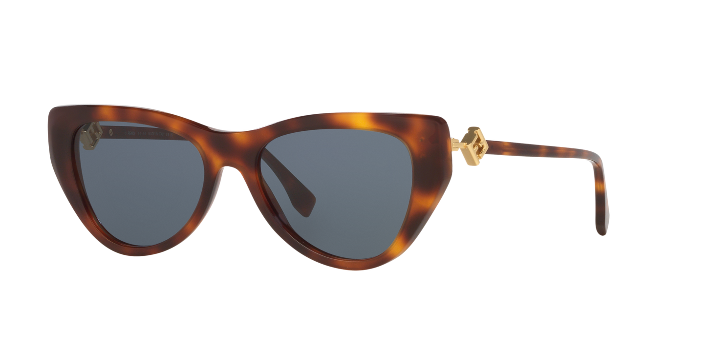 Fendi Tortoise-Blue Sunglasses | FENDI FE40149I Tortoise-Blue
