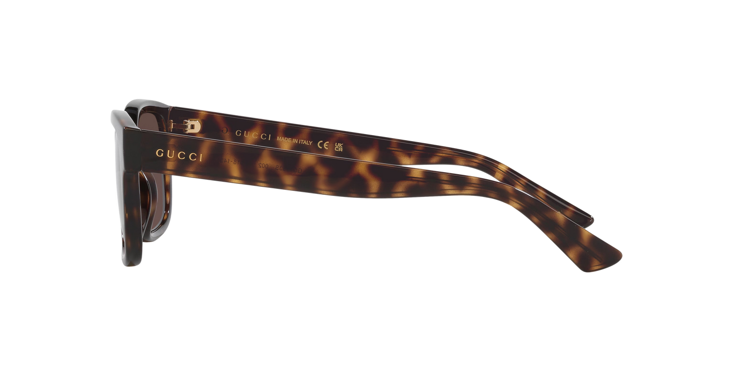 Gucci Tortoise-Brown Sunglasses | GUCCI GG1583S Tortoise-Brown