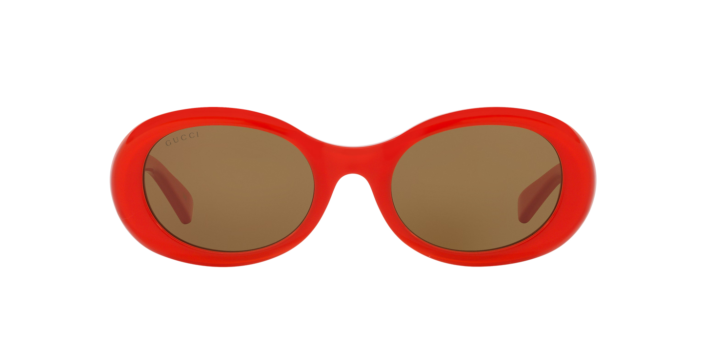 משקפי שמש של גוצ'י כתום-חום | GUCCI GG1587S Orange-Brown