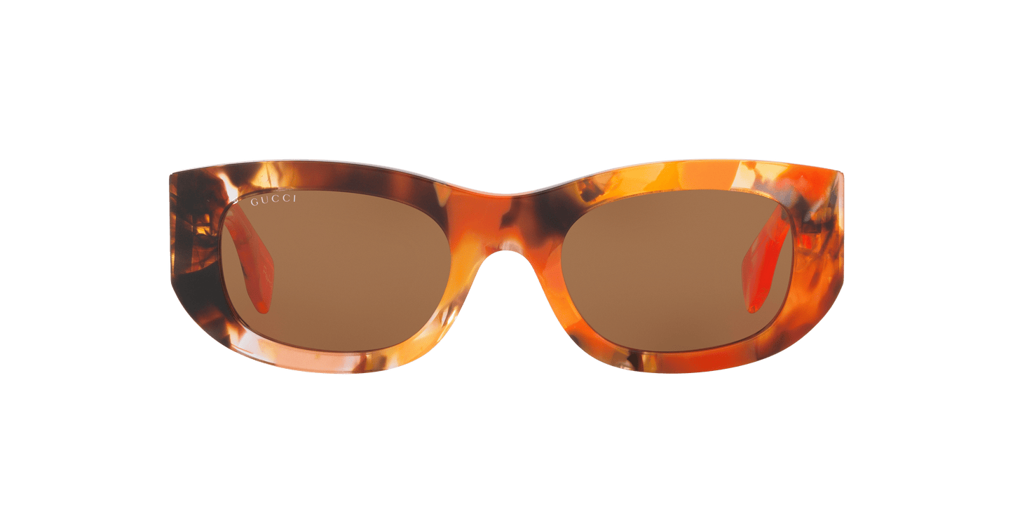 משקפי שמש של גוצ'י כתום-חום | GUCCI GG1627S Orange-Brown
