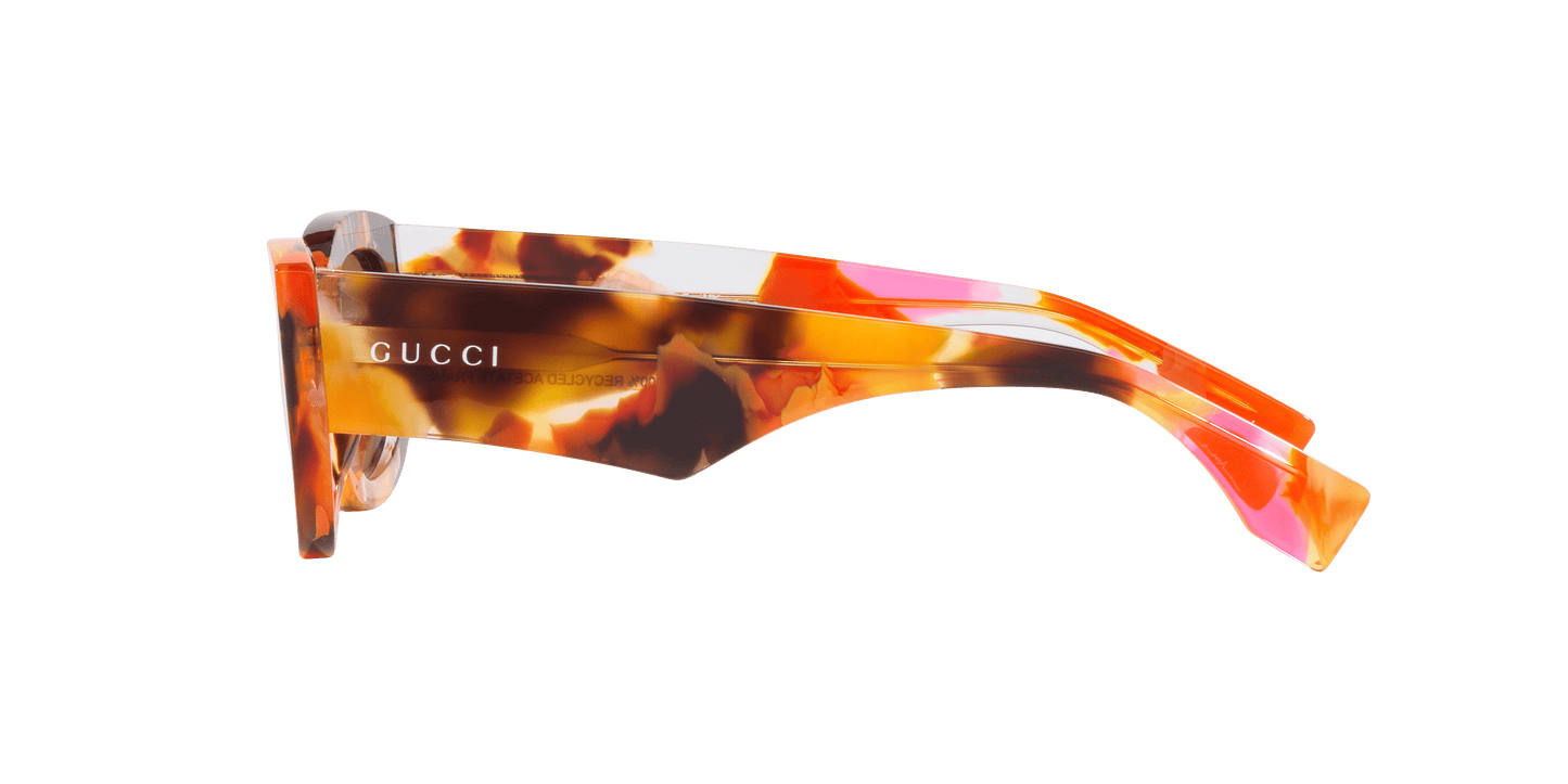 משקפי שמש של גוצ'י כתום-חום | GUCCI GG1627S Orange-Brown