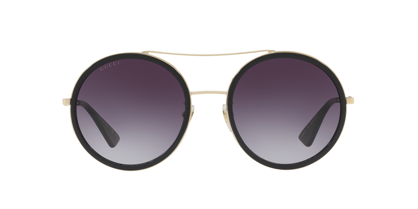 משקפי שמש של גוצ'י זהב-אפור | GUCCI GG0061S Gold-Grey