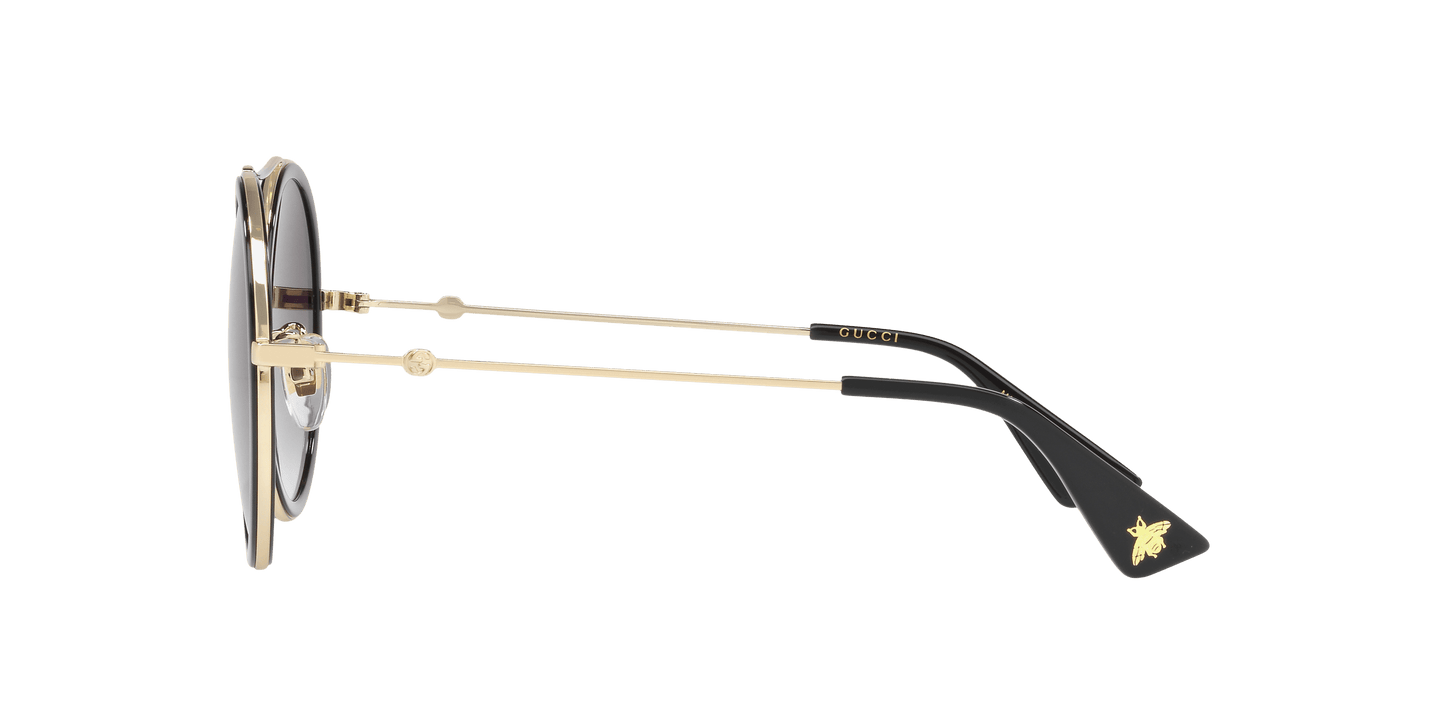 Gucci Gold-Grey Sunglasses | GUCCI GG0061S Gold-Grey