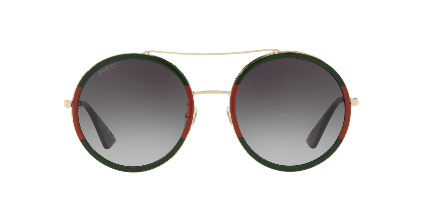 Gucci Tortoise Gold-Green Sunglasses | GUCCI GG0061S Tortoise Gold-Green