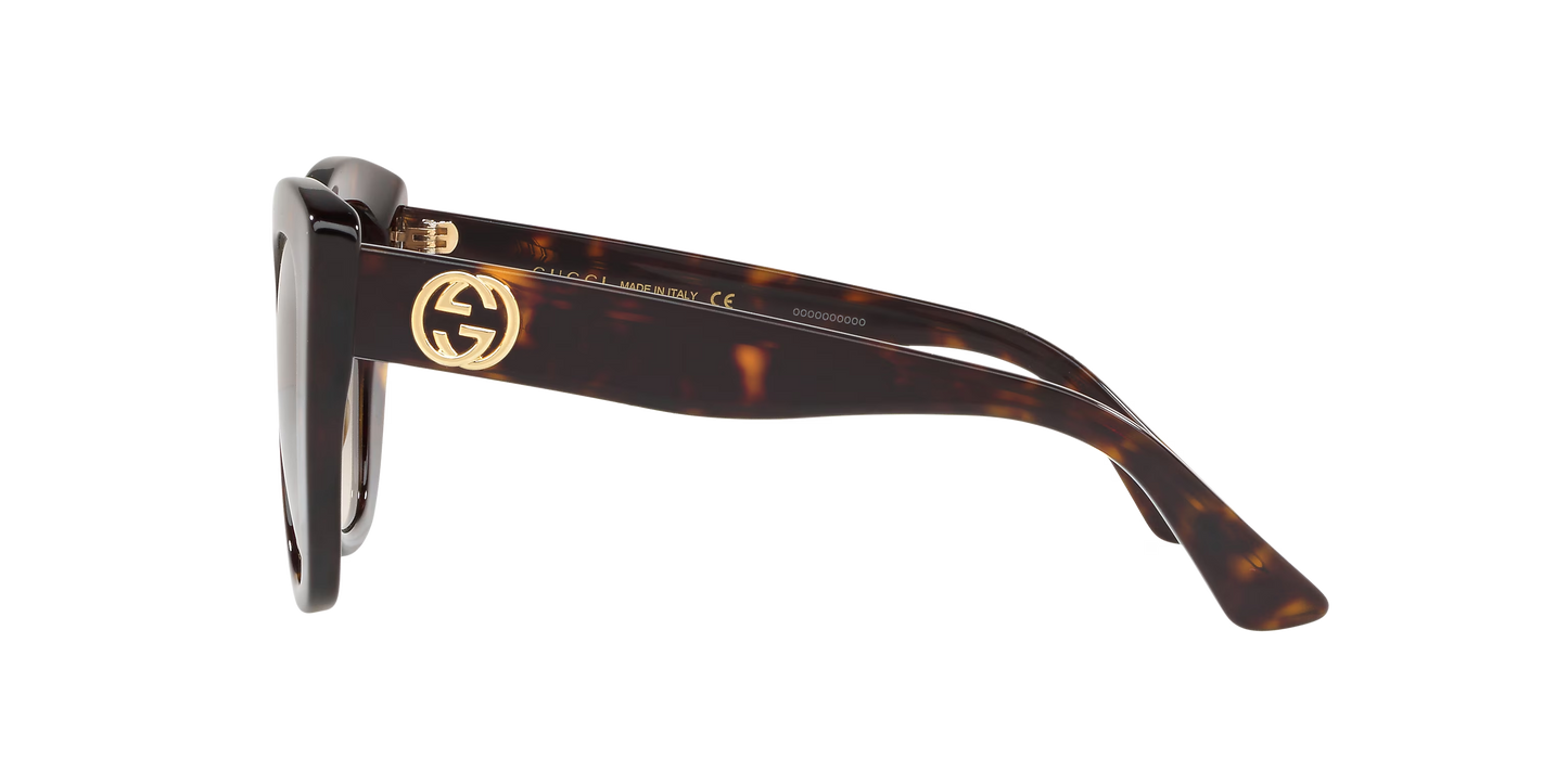 Gucci Tortoise-Brown Sunglasses | GUCCI GG0327S Tortoise-Brown