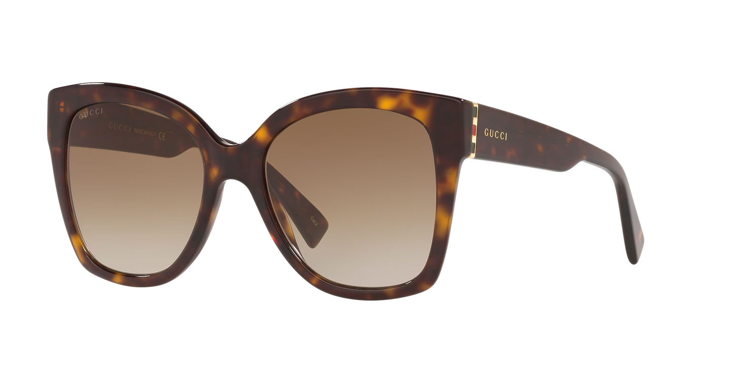 משקפי שמש של גוצ'י צב-חום | GUCCI GG0459S Tortoise-Brown
