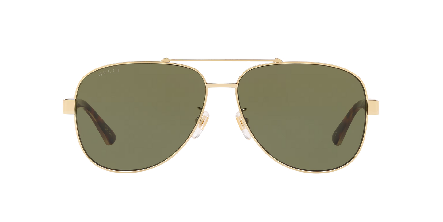 משקפי שמש של גוצ'י ורוד-ירוק | GUCCI GG0528S Pink-Green