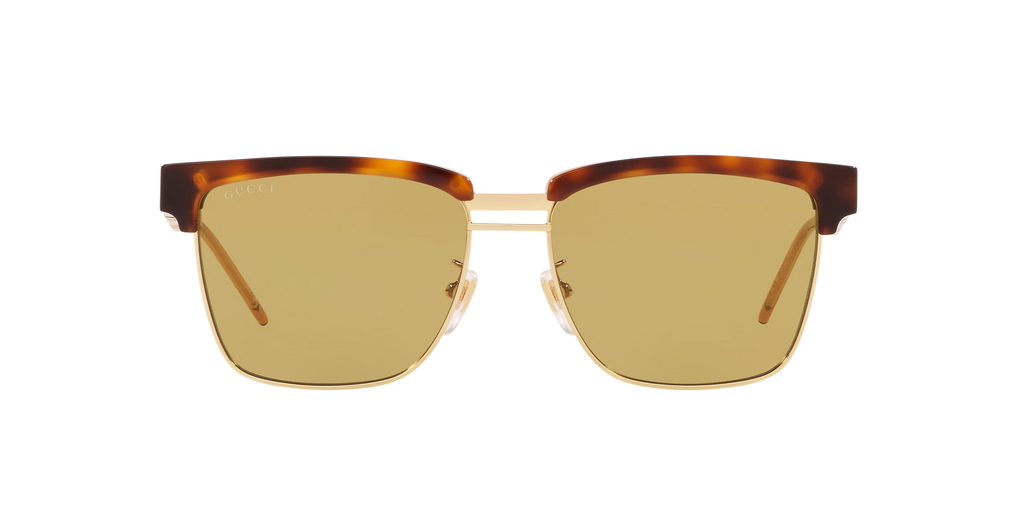 משקפי שמש של גוצ'י צב-צהוב | GUCCI GG0603S Tortoise-Yellow