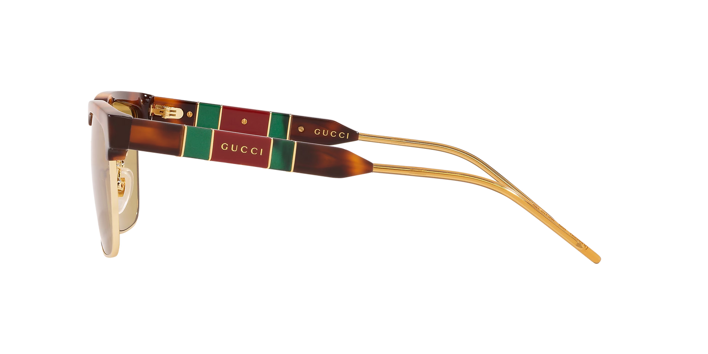 משקפי שמש של גוצ'י צב-צהוב | GUCCI GG0603S Tortoise-Yellow