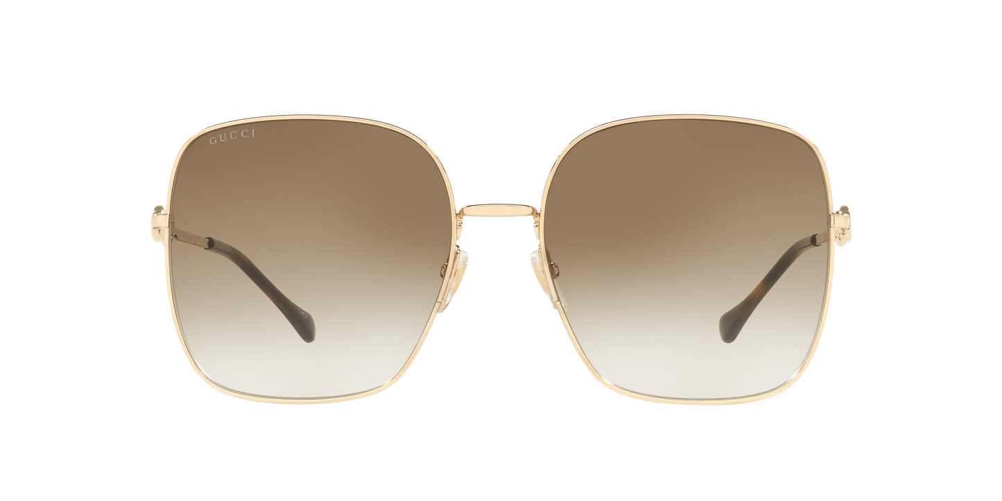 Gucci Sunglasses Gold-Brown | GUCCI GG0879S Gold-Brown
