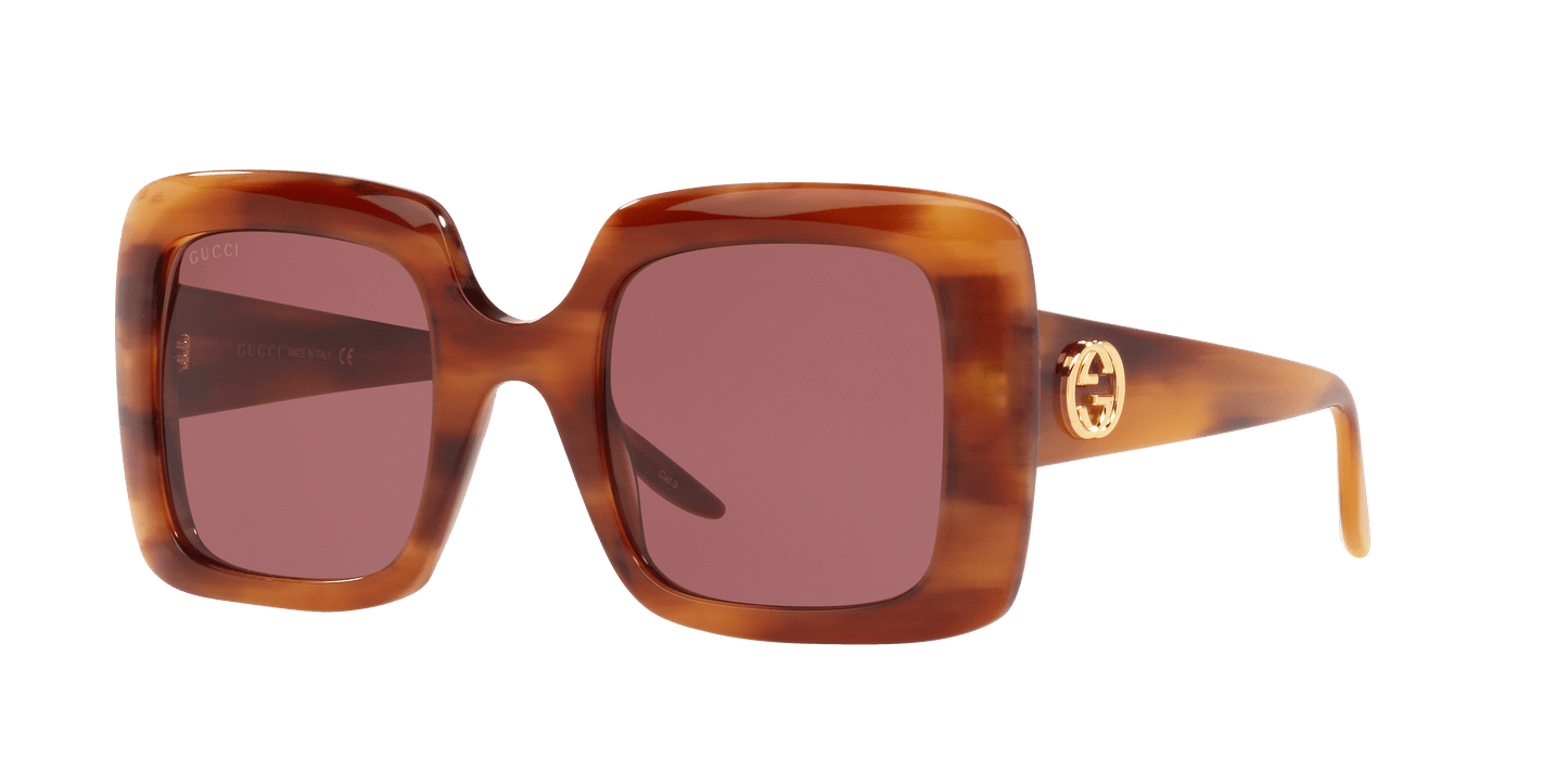משקפי שמש של גוצ'י חום-סגול | GUCCI GG0896S Brown-Purple