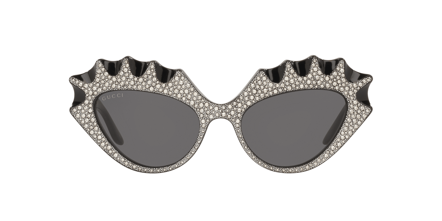 משקפי שמש של גוצ'י שחור-אפור | GUCCI GG0876S Black-Grey