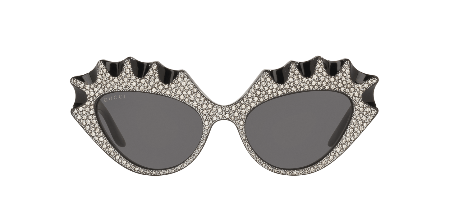 Gucci Sunglasses Black-Grey | GUCCI GG0876S Black-Grey