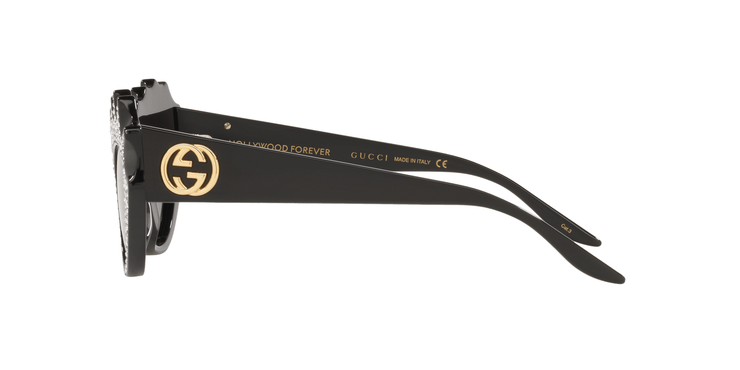 Gucci Sunglasses Black-Grey | GUCCI GG0876S Black-Grey