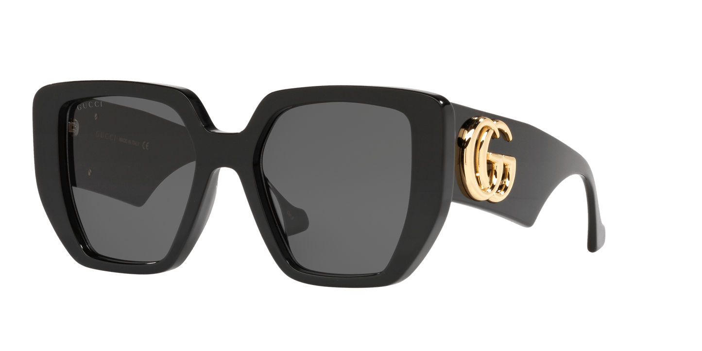 משקפי שמש של גוצ'י שחור נחושת-אפור | GUCCI GG0956S Black Copper-Grey